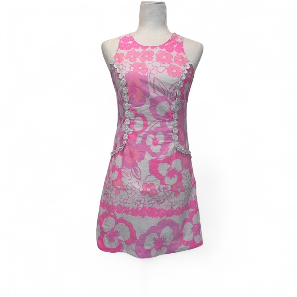 Lilly Pulitzer Pink Floral Mini Dress
